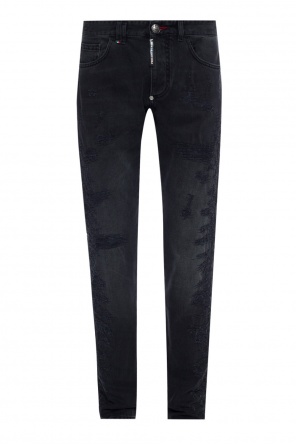 Distressed jeans with logo, zdjęcie 1 Distressed jeans with logo od Philipp Plein